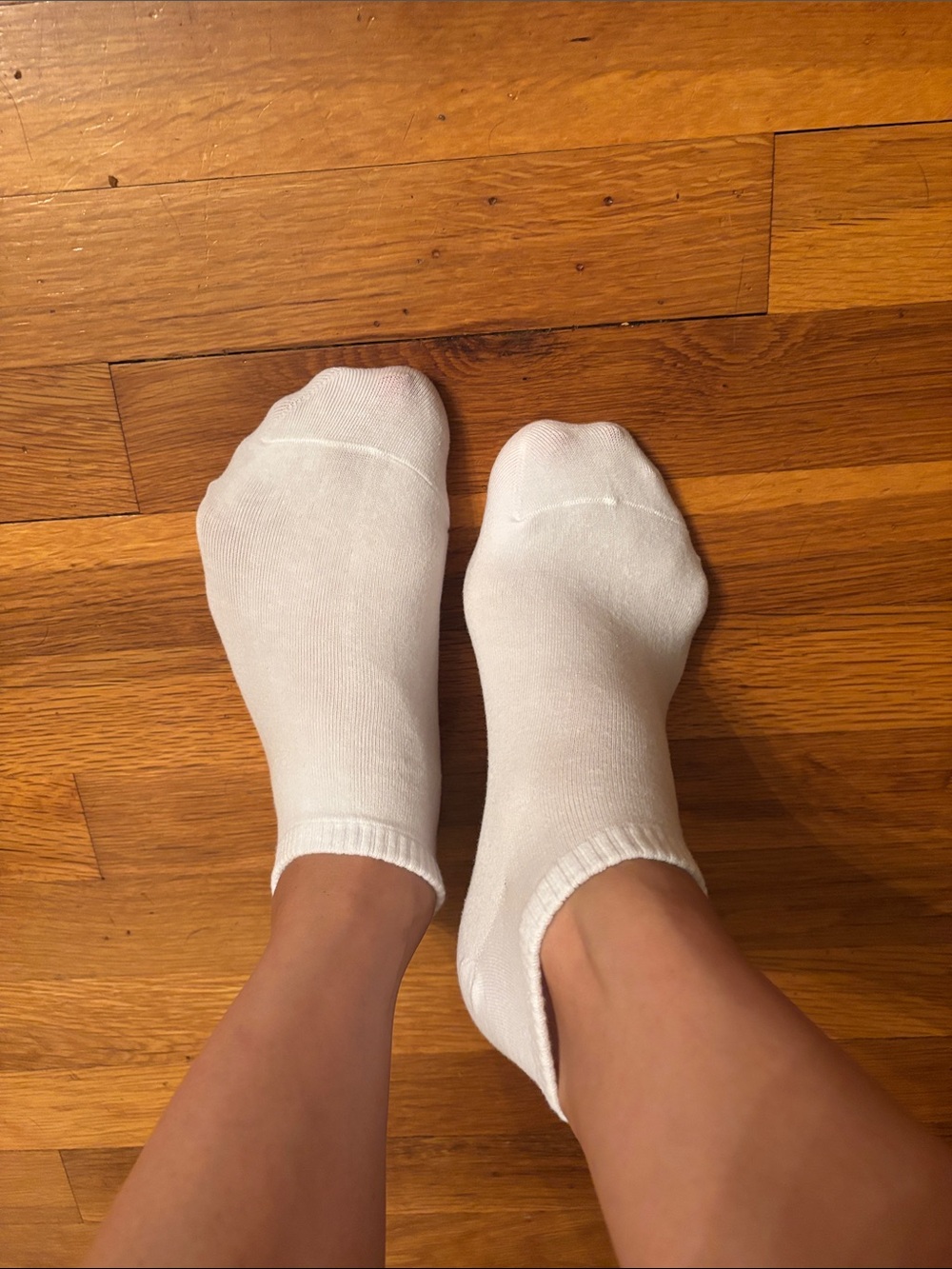 Low-Cut White ankle Athletic Socks